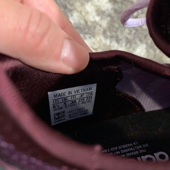 adidas | Shoes | Adidas Zx 2k Boost Purple Tint Maroon Shoes | Poshmark